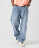 Wide Leg Denim (Light Blue)