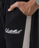 Side Panel Sweatpants (Black)