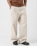 Relaxed Pants (Beige)