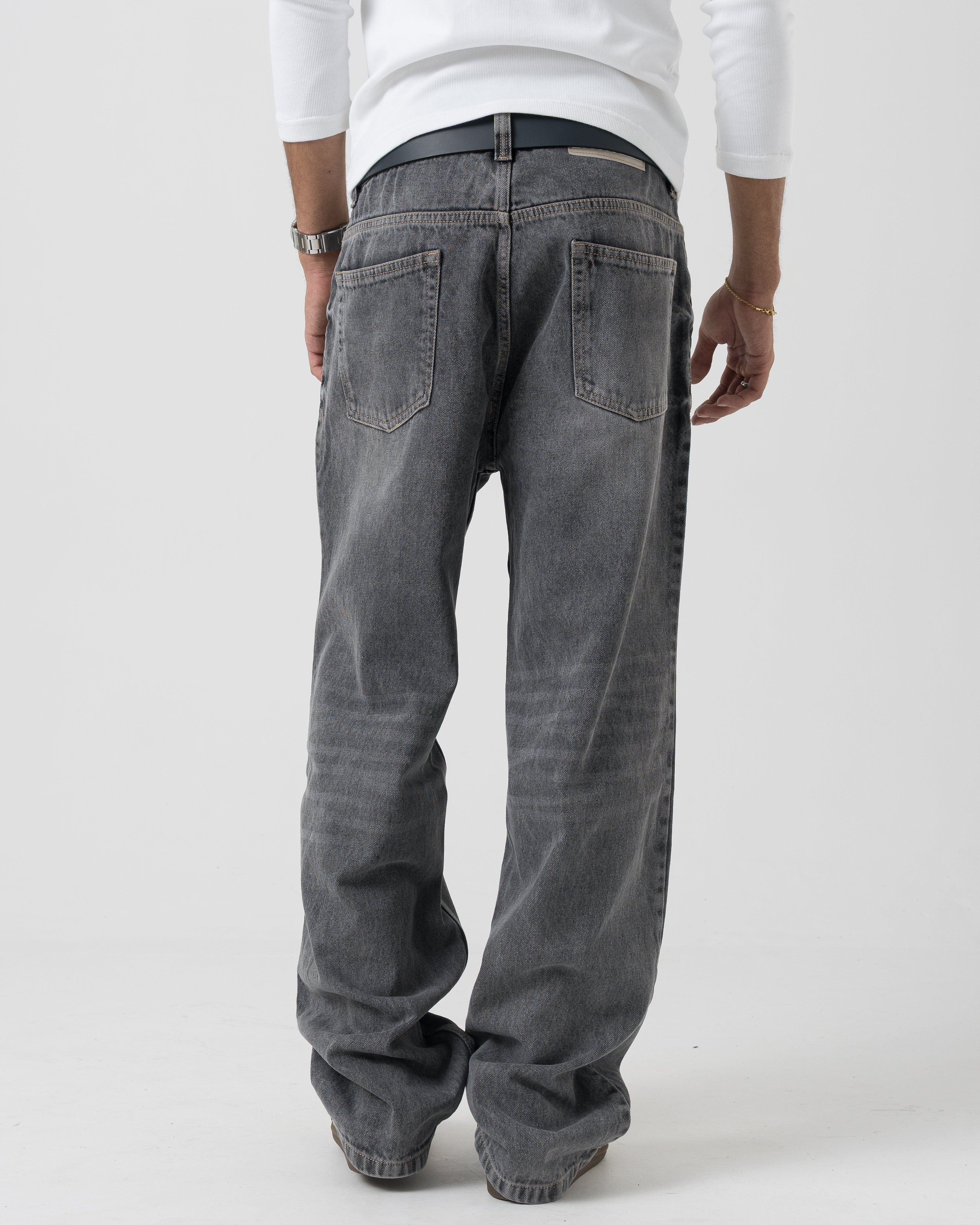 パンツ 00s Archive coating faded straight denim Archive Denim (Washed Grey) – untld.in