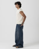 Baggy Fit Denim (Deep Blue)