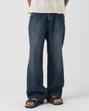 Baggy Fit Denim (Deep Blue)