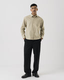 Poplin Shirt (Beige)