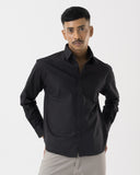 Poplin Shirt (Black)