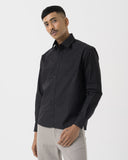 Poplin Shirt (Black)