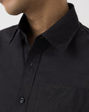 Poplin Shirt (Black)