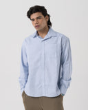 Classic Shirt (Blue Microcheck)
