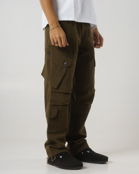 Utility Cargo Pants (Olive)