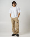 Utility Cargo Pants (Beige)