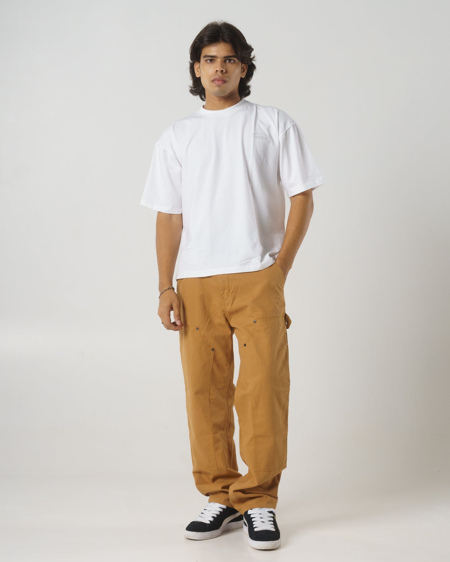 Double-knee Carpenter Pants (Tan)