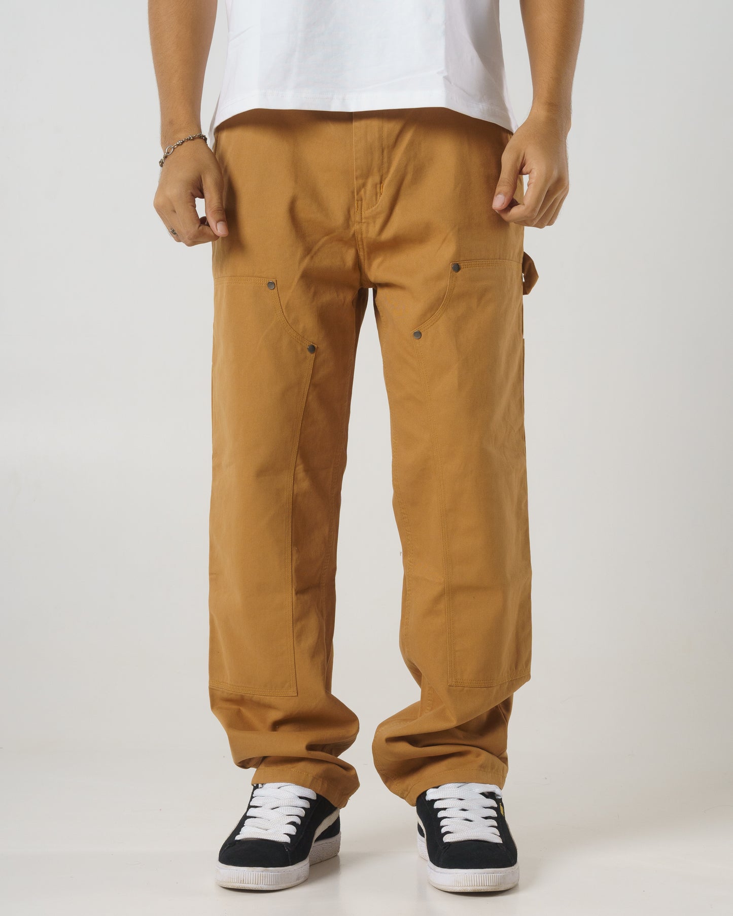 Double-knee Carpenter Pants (Tan)