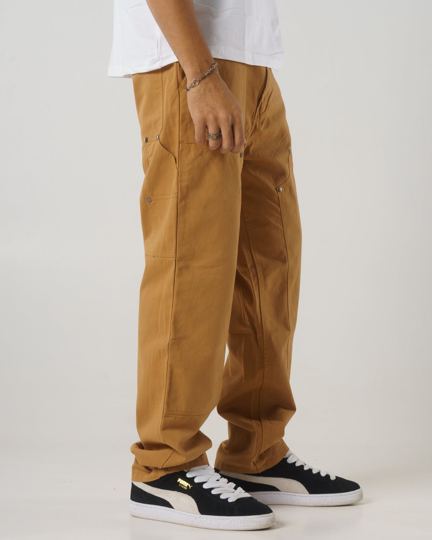 Double-knee Carpenter Pants (Tan)