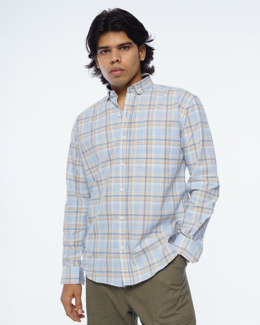 The Check Shirt (Blue)