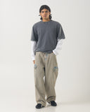 Denim Cargo (Faded Blue)