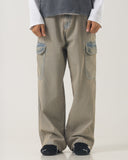 Denim Cargo (Faded Blue)