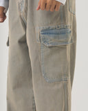 Denim Cargo (Faded Blue)