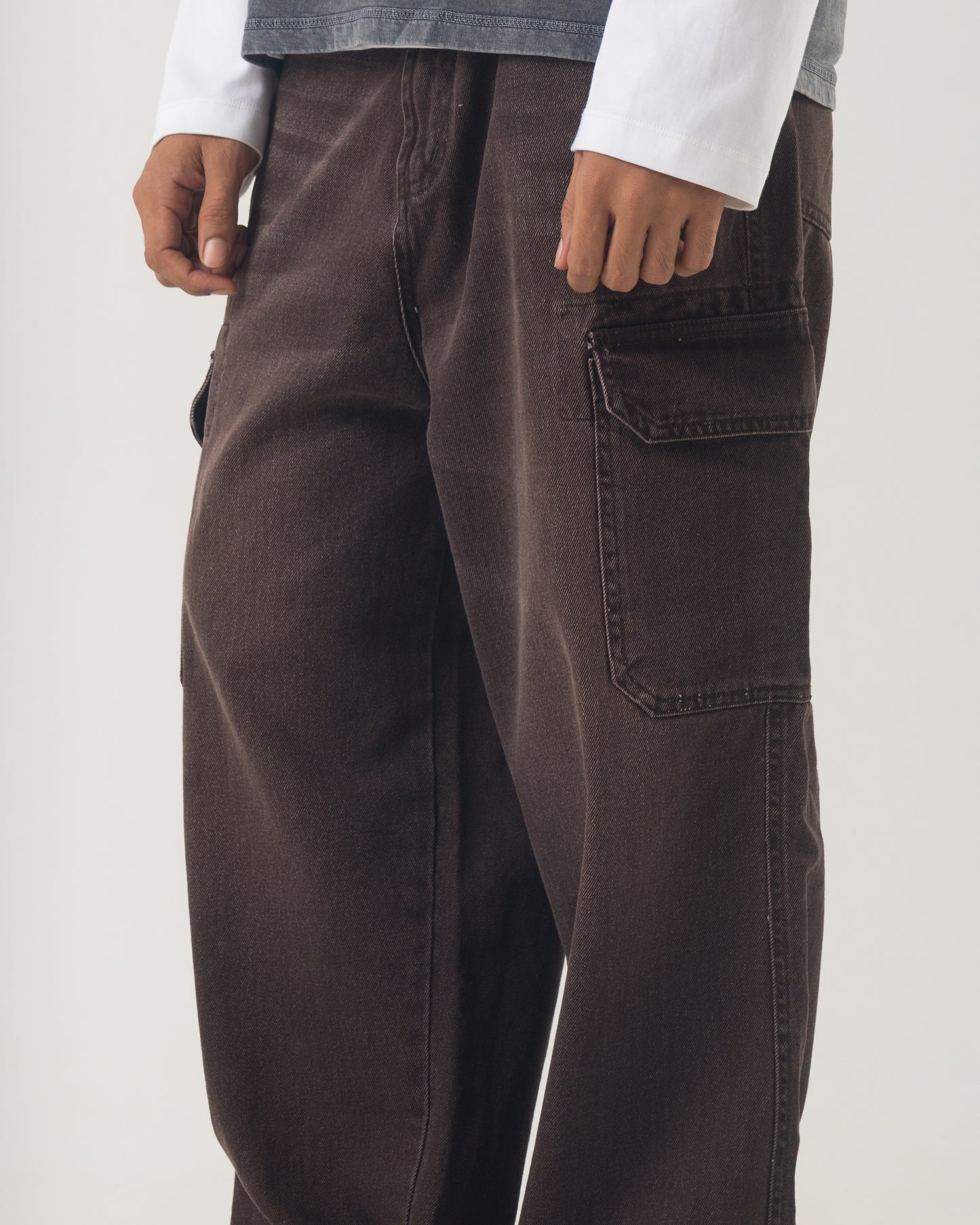 Denim Cargo (Mocha)