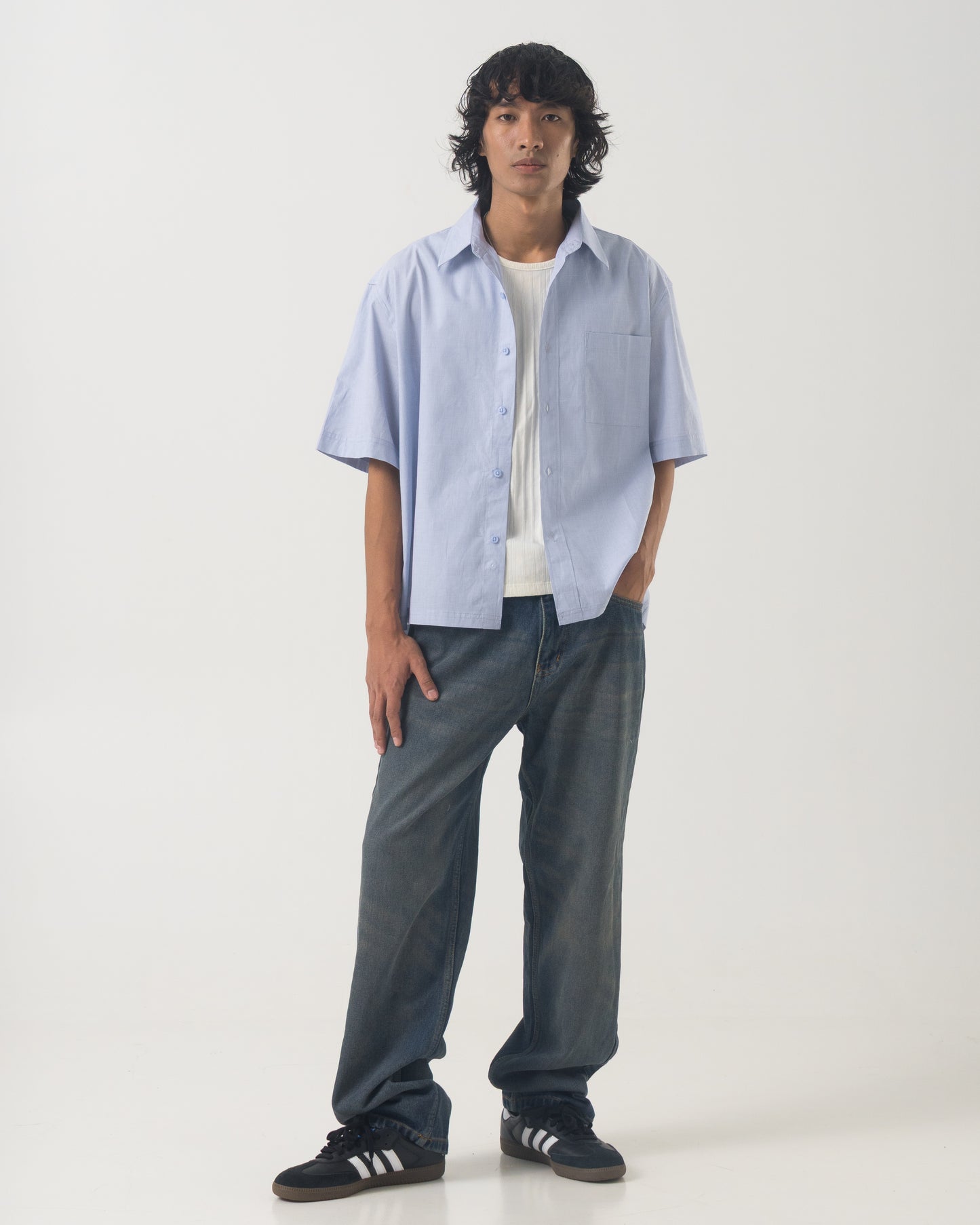Box Shirt (Blue)