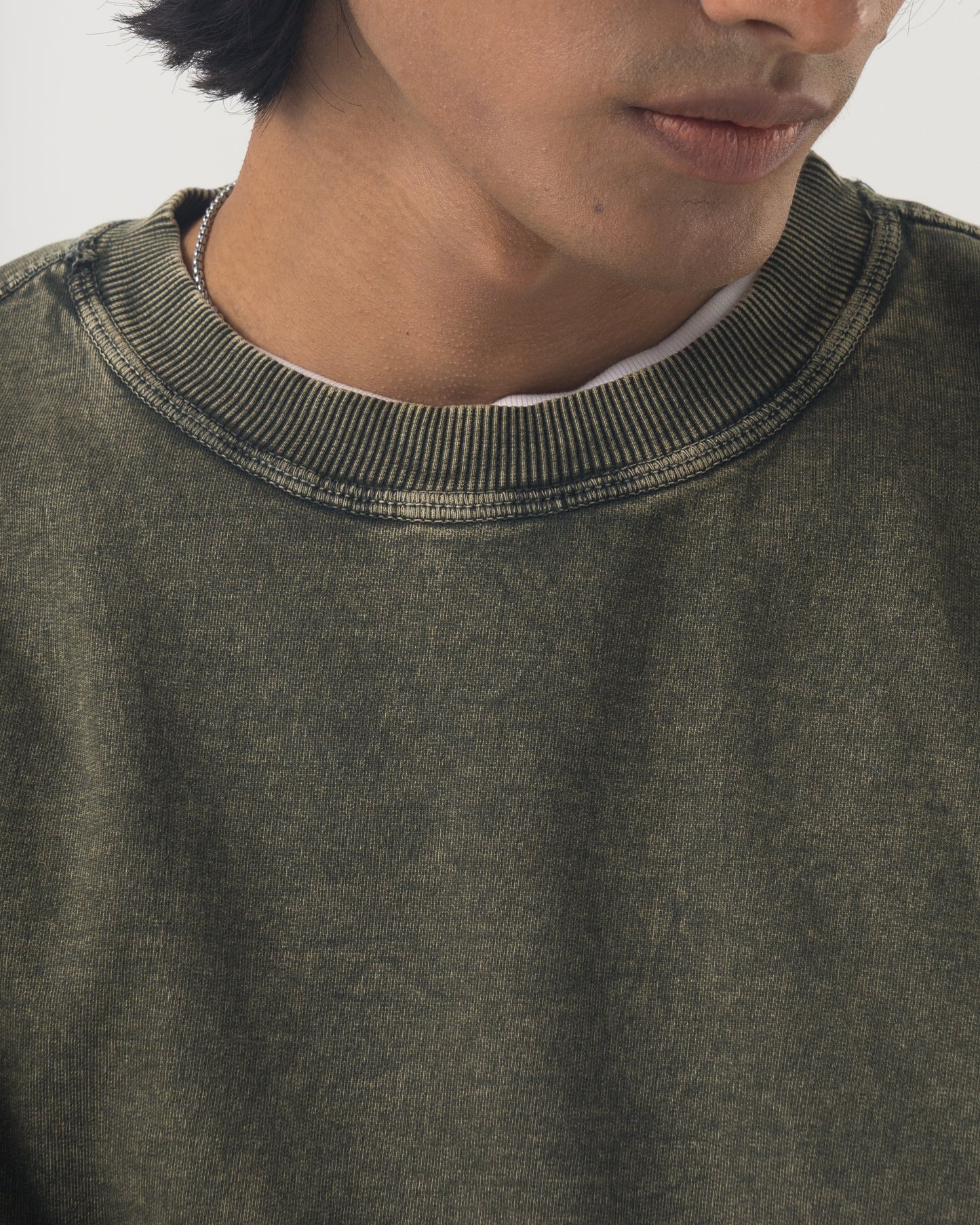 Washed T-shirt (Olive)