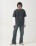 Washed T-shirt (Black)