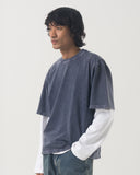 Washed T-shirt (Blue)