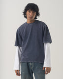 Washed T-shirt (Blue)