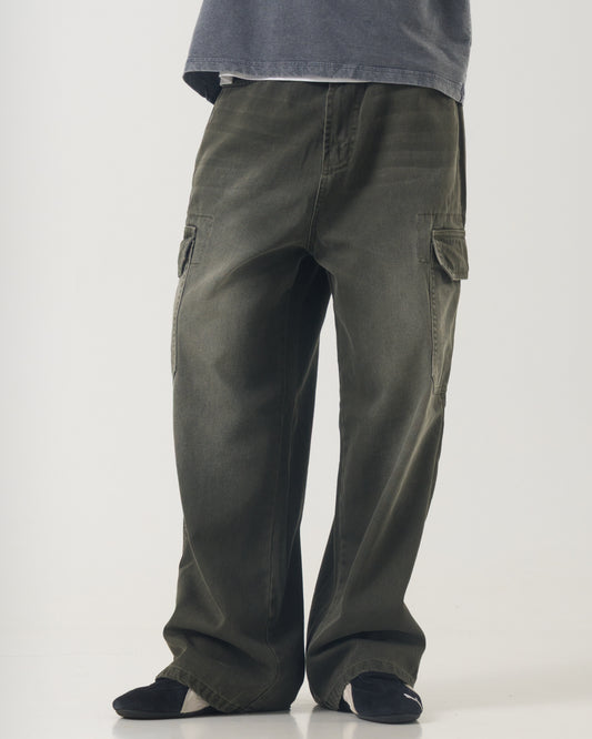 Denim Cargo (Olive)