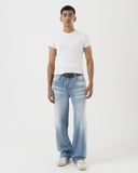 Wide Leg Denim (Cloud Blue)