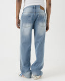 Wide Leg Denim (Cloud Blue)