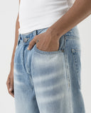 Wide Leg Denim (Cloud Blue)