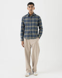 Olive Plaid Shirt