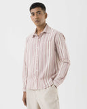 Dusty Rose Stripe Shirt