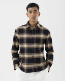 Brown Plaid Shirt