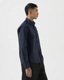 Navy Pinstripe Shirt