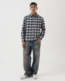 Wide Leg Denim (Ash Blue)