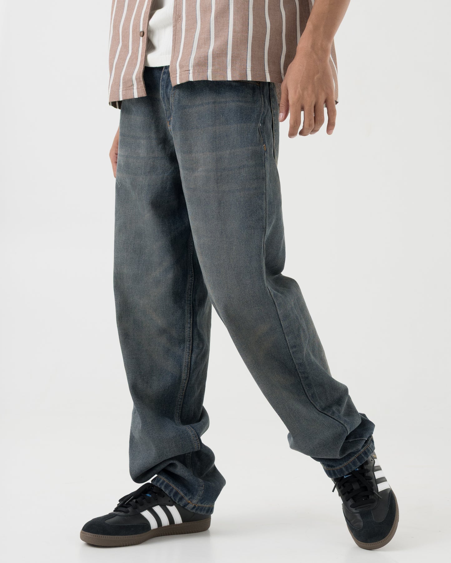 Straight Fit Jeans (Grain Blue)