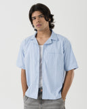 Studio Camp Shirt (Sky Stripe)