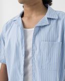 Studio Camp Shirt (Sky Stripe)