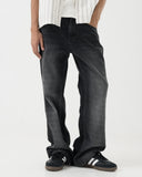 Straight Fit Jeans (Ice Black)