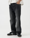 Straight Fit Jeans (Ice Black)
