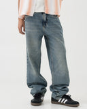Straight Fit Jeans (Stone Blue)