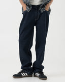 Straight Fit Jeans (Ink Blue)