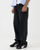 Straight Fit Jeans (Black)