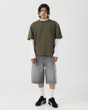 Oversized T-shirt (Olive)