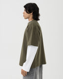 Oversized T-shirt (Olive)