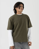 Oversized T-shirt (Olive)