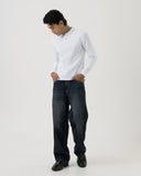 Wide Leg Denim (Harbor Blue)