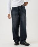 Wide Leg Denim (Harbor Blue)