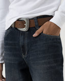 Wide Leg Denim (Harbor Blue)