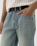 Regular Fit Denim (Salt Blue)